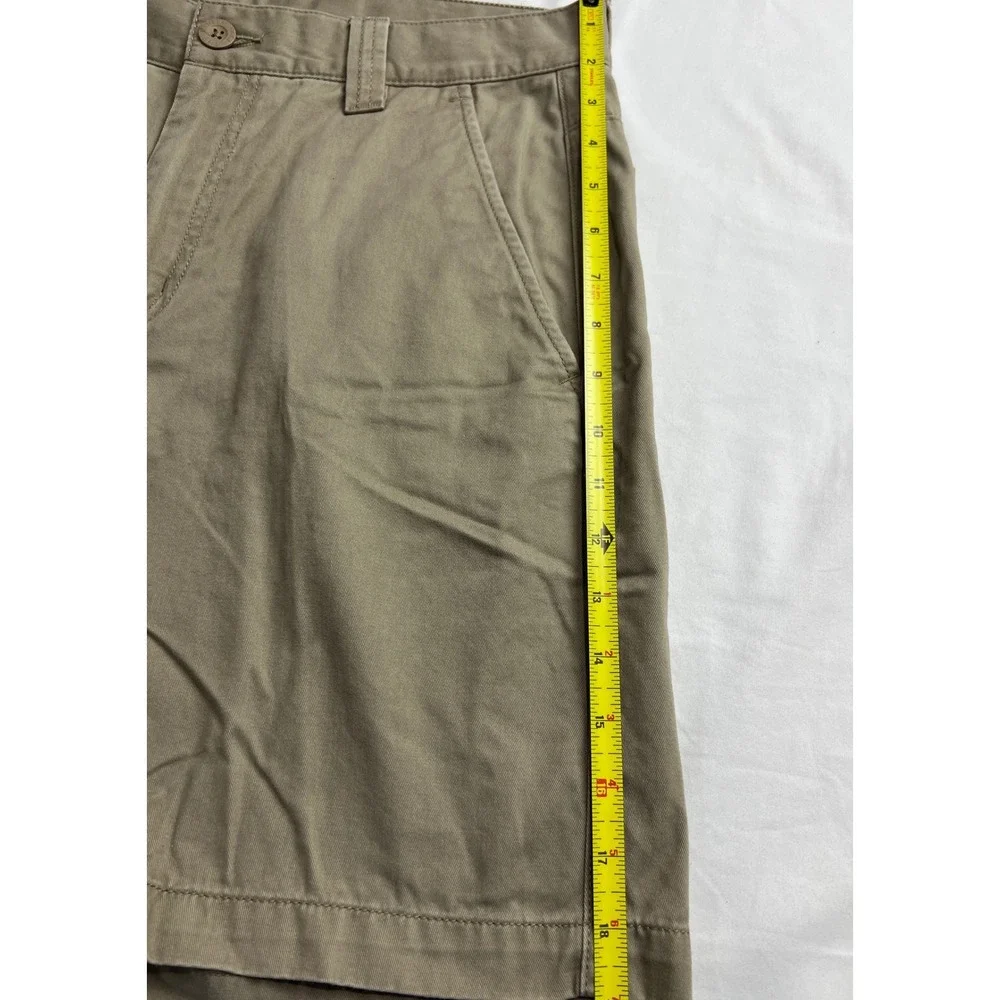 The North Face Mens Khaki Cotton Chino Shorts Size 32 Regular Tan Utility F10‎